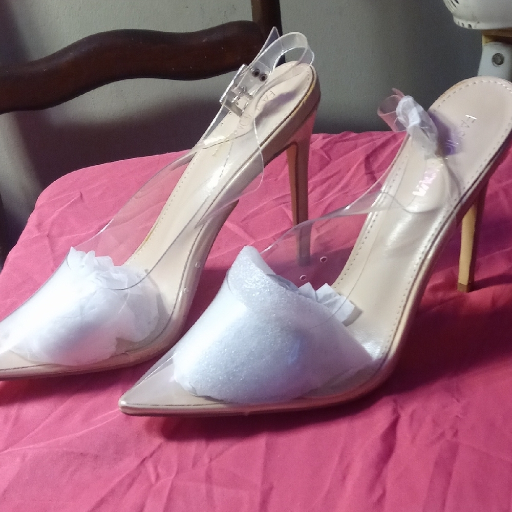 Elegant Transparent Women's Heels